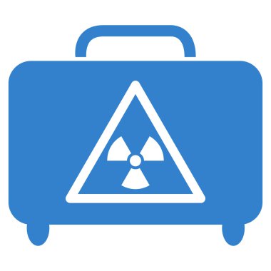 Tehlikeli Bagaj düz simgesi