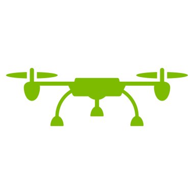 Drone Düz Simgesi