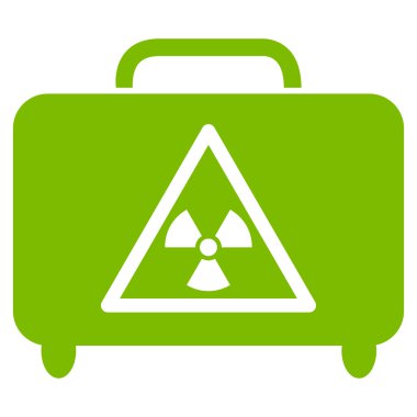 Tehlikeli Bagaj düz simgesi