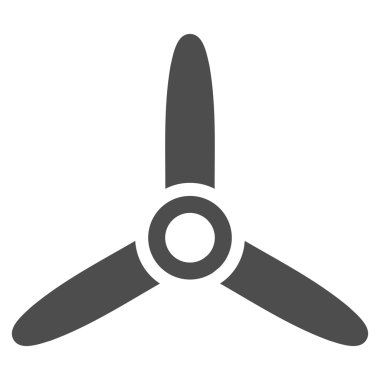 Üç Bıçaklı Vidalı Düz Simge