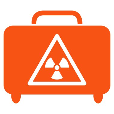 Tehlikeli Bagaj düz simgesi