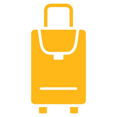 Carryon düz simgesi