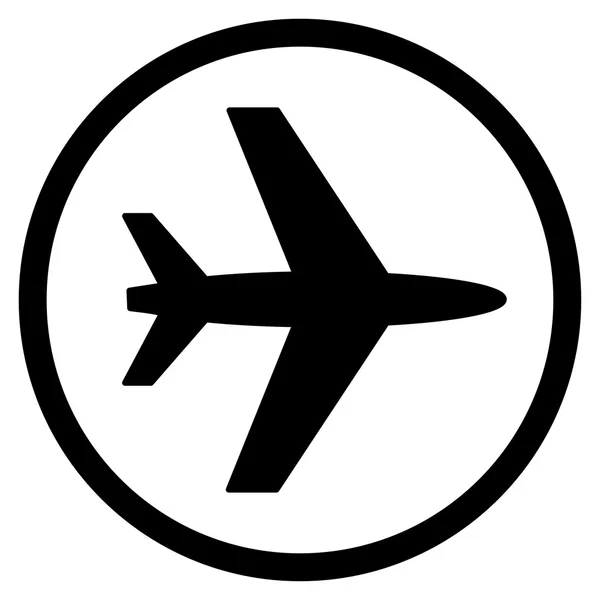 Airport Flat Icon — Stock Vector