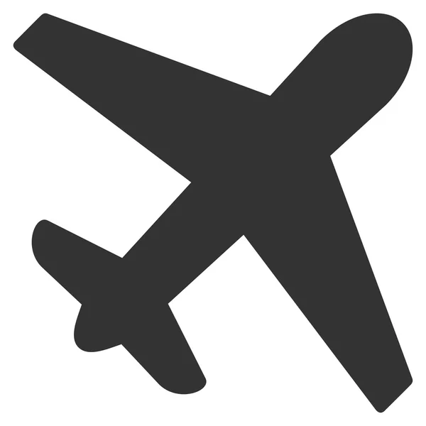 Avión Icono plano — Archivo Imágenes Vectoriales