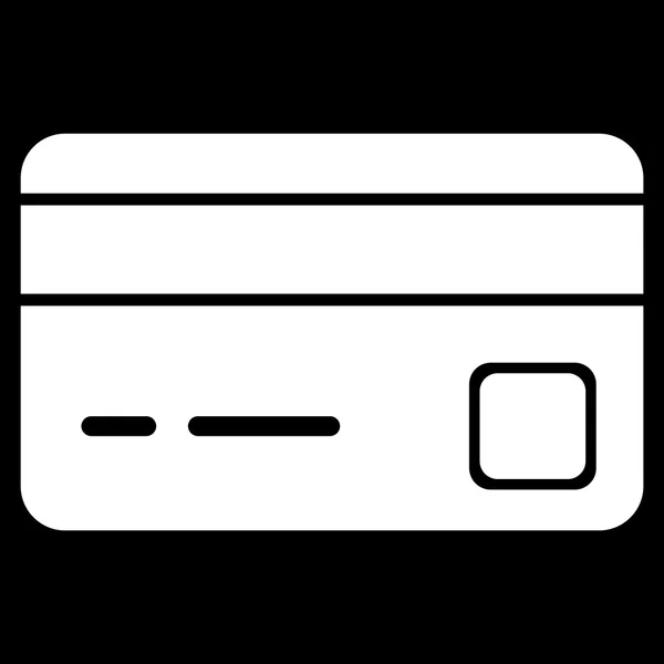 Credit Card Flat Icon — Stock Vector