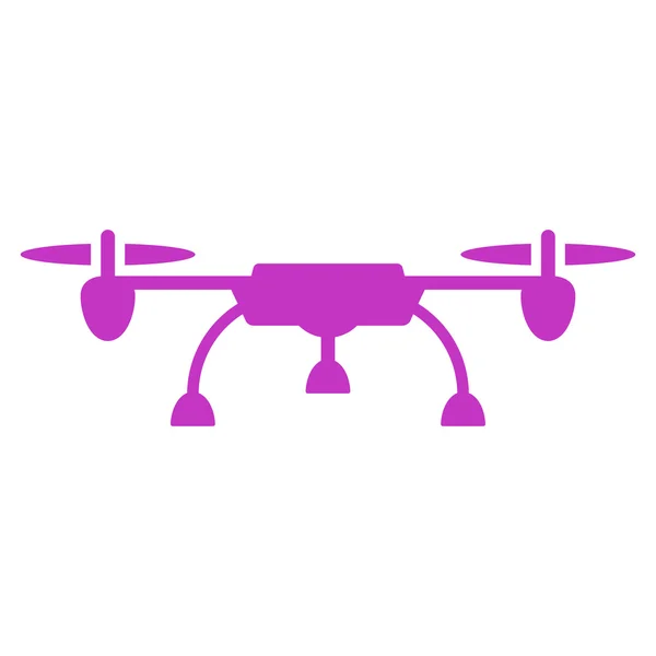 Drone Icono plano — Vector de stock