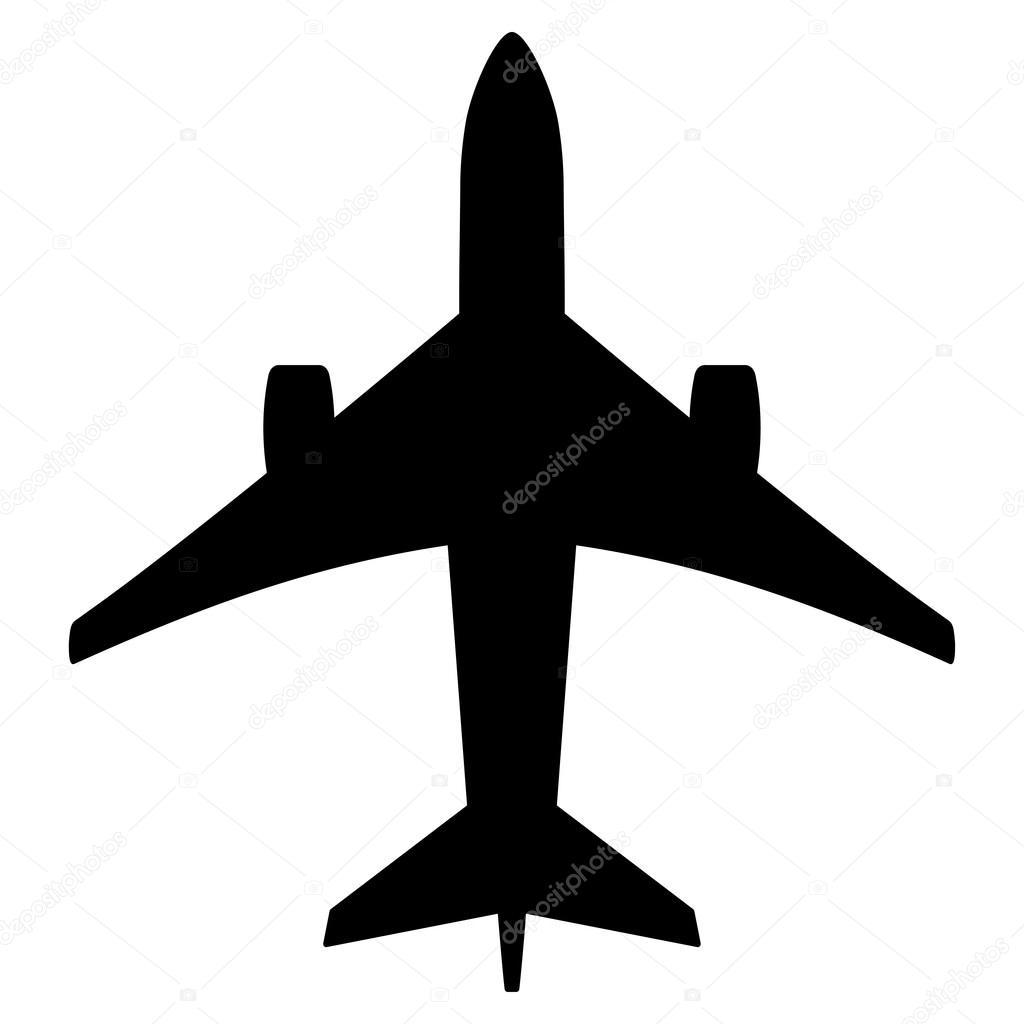 Jet Plane Flat Icon