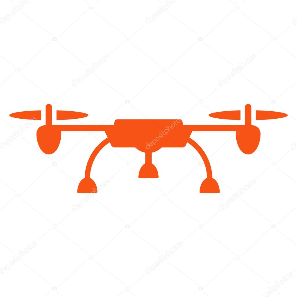 Drone Flat Icon