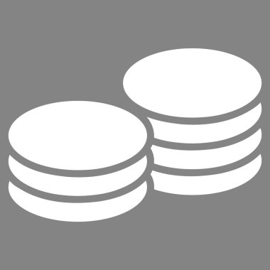 Paralar düz simgesi