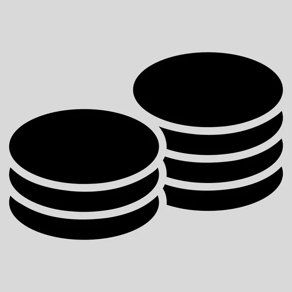 Płaskie ikona monet — Wektor stockowy