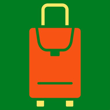 Carryon düz simgesi