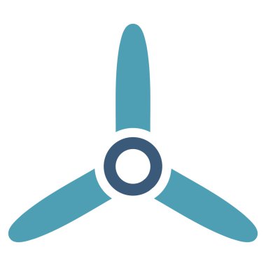 Üç Bıçaklı Vidalı Düz Simge