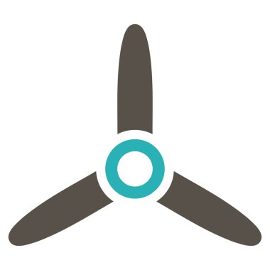 Üç Bıçaklı Vidalı Düz Simge