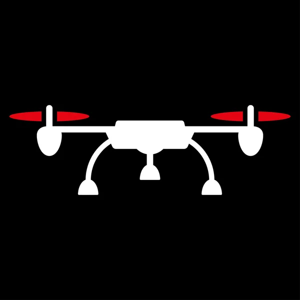 Drone Icono plano — Vector de stock