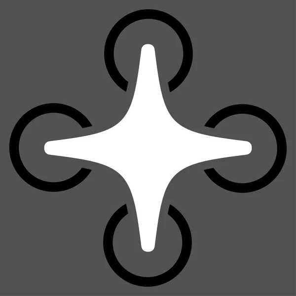 Плоская икона Нанокоптера — стоковый вектор