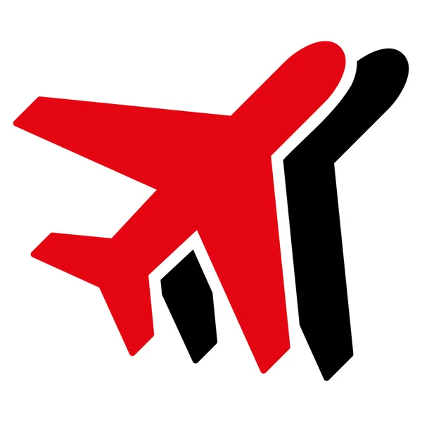Companhias aéreas ícone plana —  Vetores de Stock