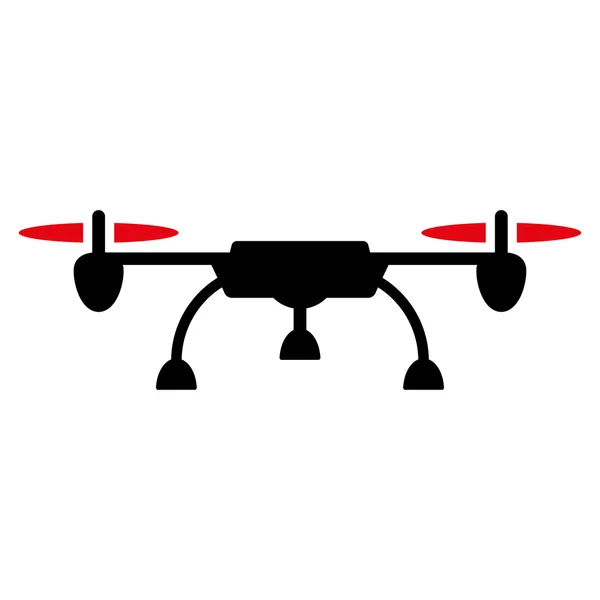 Icône plate de drone — Image vectorielle