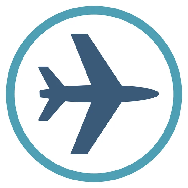 Airport Flat Icon — Stock Vector