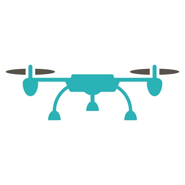 Drone Icono plano — Vector de stock