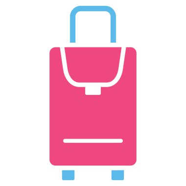 Carryon düz simgesi