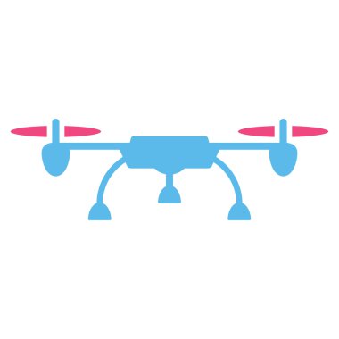 Drone Düz Simgesi