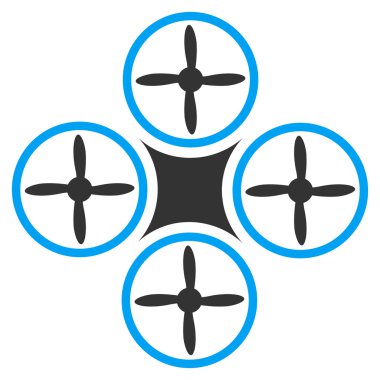 Hava uçağı düz simgesi