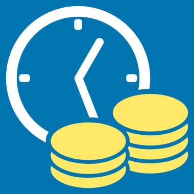 Düzenli gelir düz simgesi