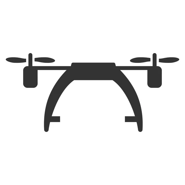 Drone Carrier Flat Icon — Stock Vector