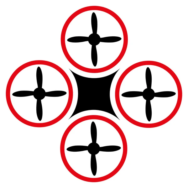 Icono de drone de aire — Vector de stock