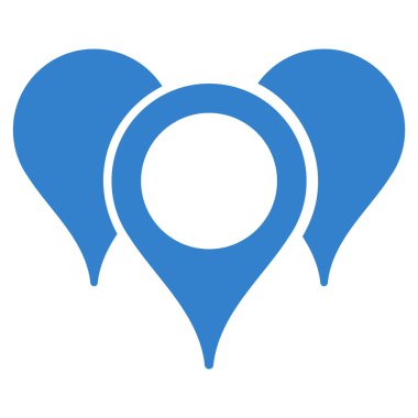 harita işaretleri simgesi