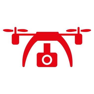 Drone Video Camera Icon clipart
