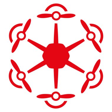 Uçan Hexacopter simgesi