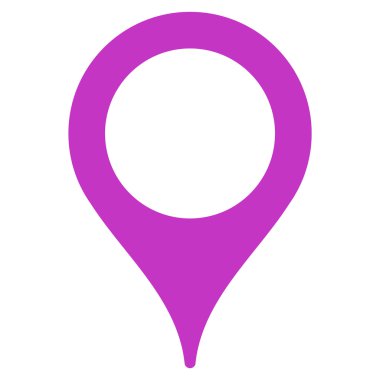 harita işareti simgesi