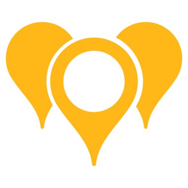 harita işaretleri simgesi