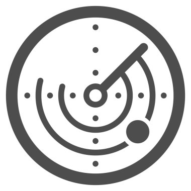 Yuvarlak Radar simgesi