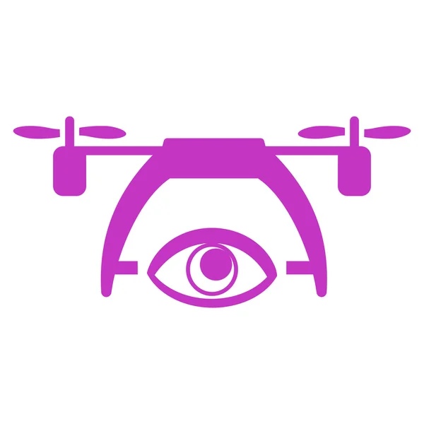 Icono de drone espía de vídeo — Vector de stock