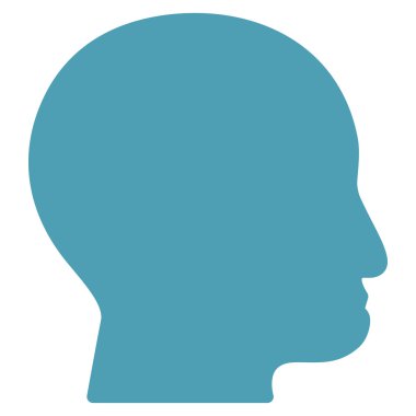 Kel Kafa düz simgesi