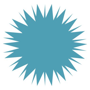 Mikrop Spore düz simgesi