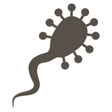 Kan emici düz simgesi