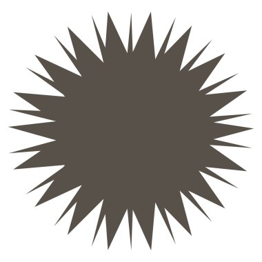 Mikrop Spore düz simgesi