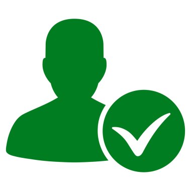 Hasta Ok düz simgesi