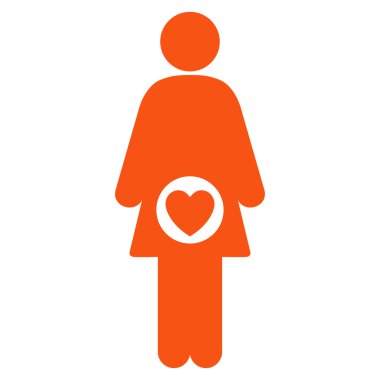 Doğurganlık düz simgesi