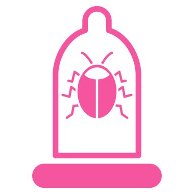 Hata koruma düz simgesi