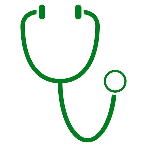 Stethoscope Flat Icon — Stock Photo, Image