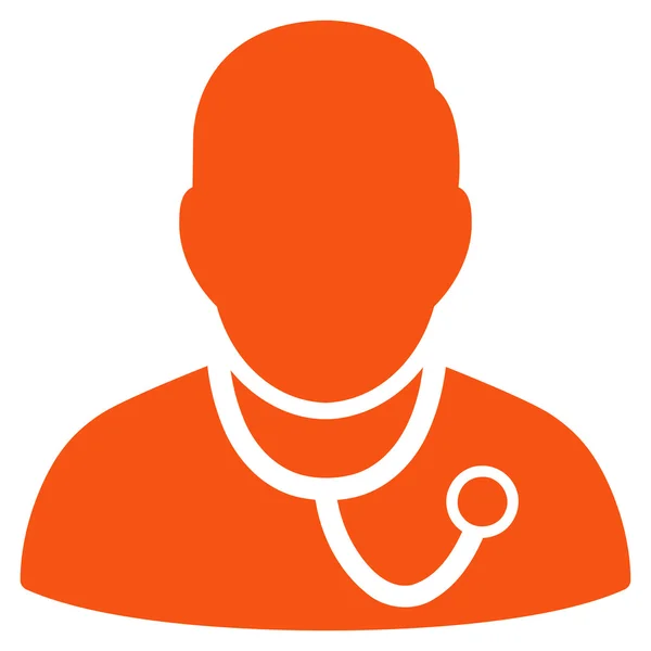 Medic Flat Icon — Stock Photo, Image