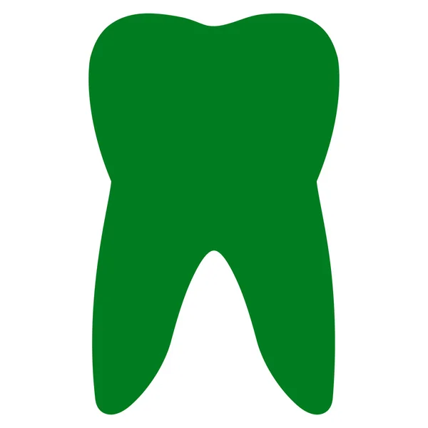 Icona piatto del dente — Foto Stock