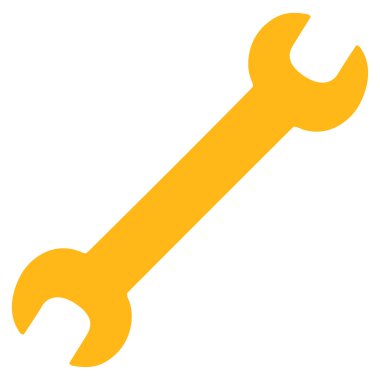 Düz İngiliz anahtarı simgesini