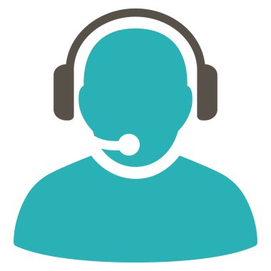 Operatör düz simgesi