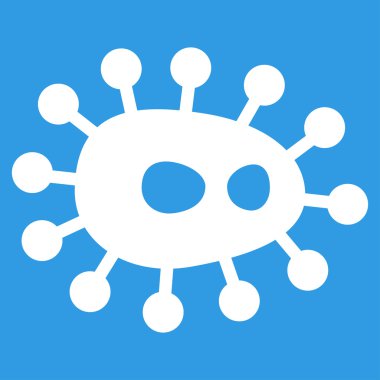 Bacilla düz simgesi