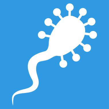 Kan emici düz simgesi